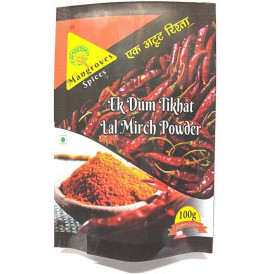 Mangroves Ek Dum Tikhat Lal Mirch Powder  Pack  100 grams